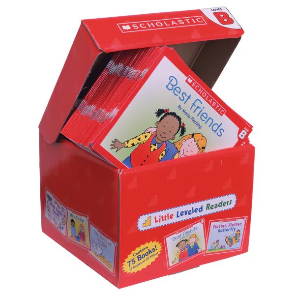 Little Leveled Readers Book: Level B Box Set, 15 Titles, PK5, Scholastic Teaching Resources, Mfr#: 9780545067683